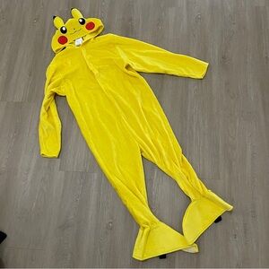 Pokemon Pikachu costume onesie size small